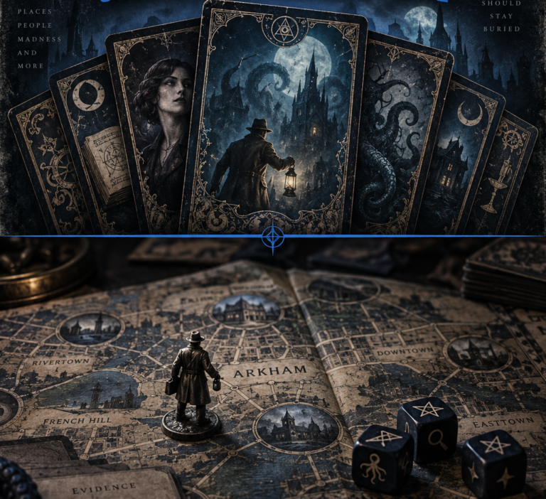 Arkham Horror Card Game vs. Board Game: Which to Buy